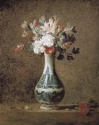Jean Baptiste Simeon Chardin Carnation flowers Germany oil painting artist